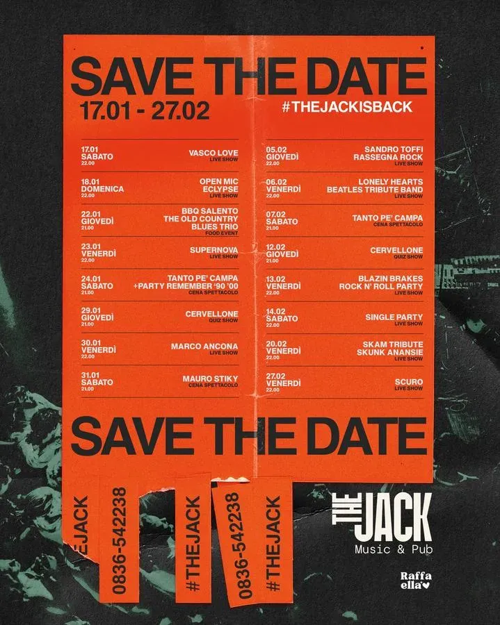 Sandro Toffi Rassegna Rock - Sandro Toffi - Via Veneto 40 (The Jack), Cutrofiano (LE) - 