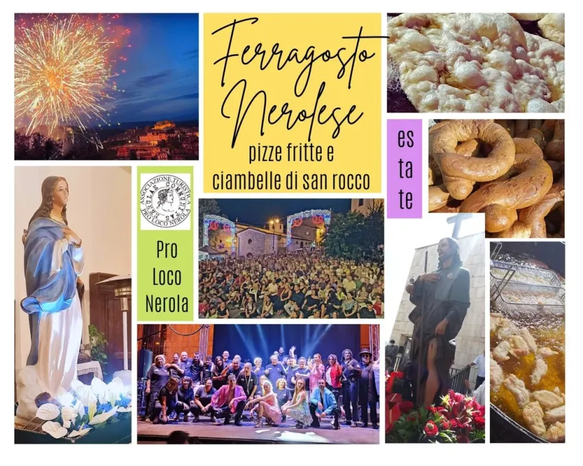 Festeggiamenti in onore di S.M. Assunta e S. Rocco - Centro città, Nerola (RM) - I Festeggiamenti in onore di S.M. Assunta e S. Rocco a Nerola, in provincia di Roma, nella regione Lazio, si svolgono tradizionalmente nel mese di Ago...