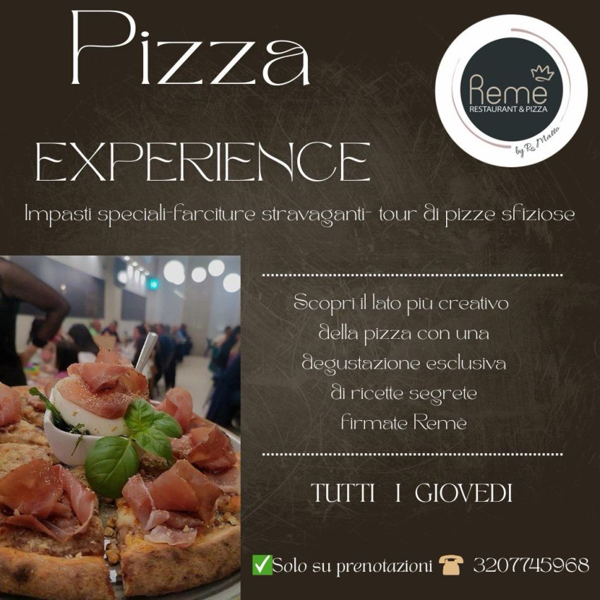 Pizza Experience - Via Carmiano 22 (Reme), Leverano (LE) - 