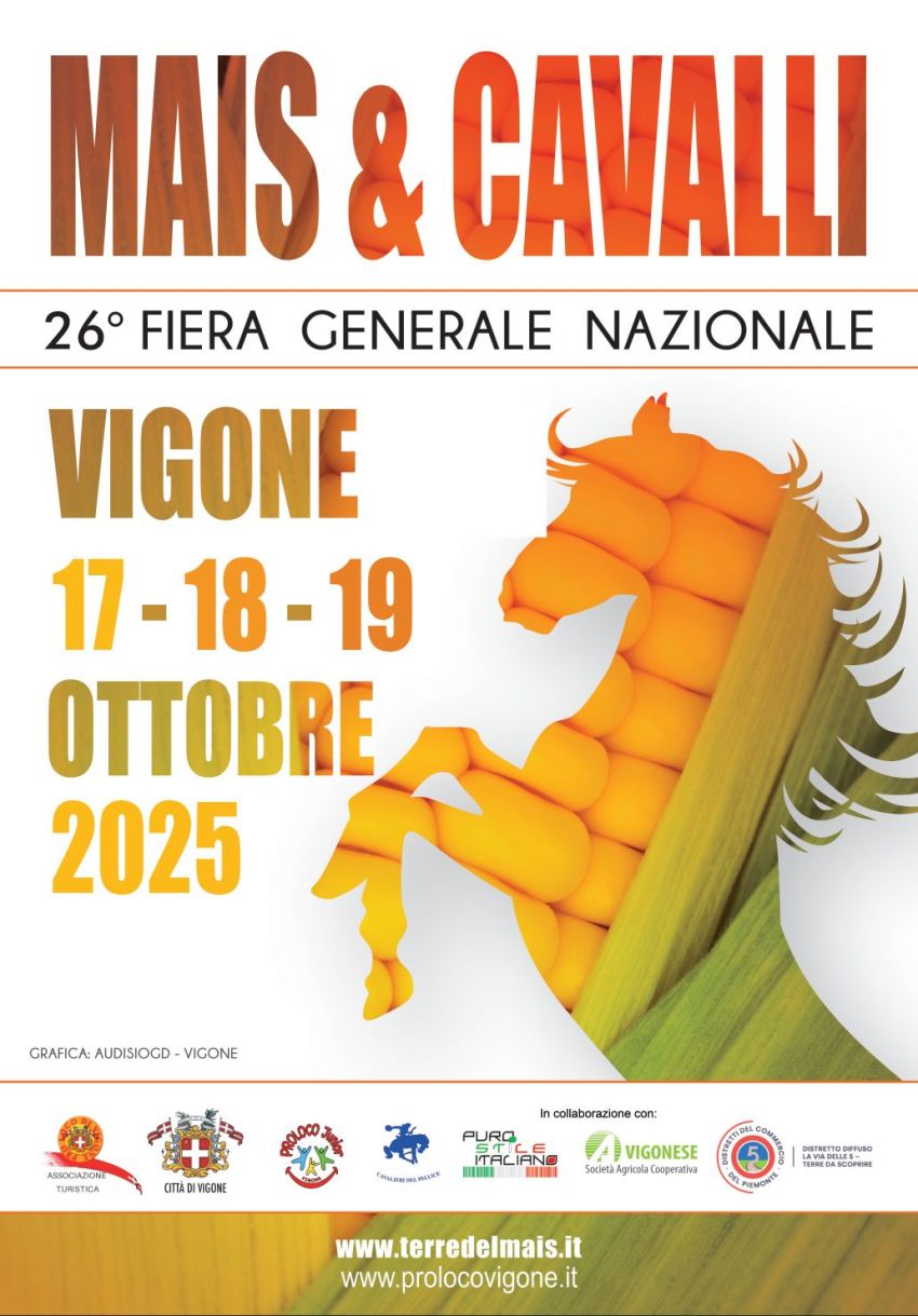 26^ fiera nazionale Mais & Cavalli  - Piazza Clemente Corte , Vigone (TO) - 