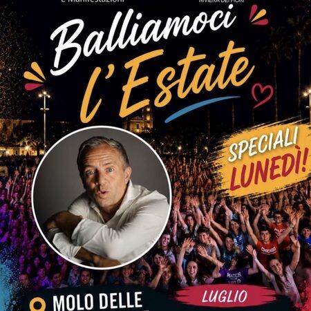 Animazione con Gianni Rossi - Molo delle Tartarughe, Diano Marina (IM) - Balliamoci l'Estate 2026
Musica e animazione con Gianni Rossi
Orario: 21,30
Luogo: Molo delle Tartarughe
Ingresso libero