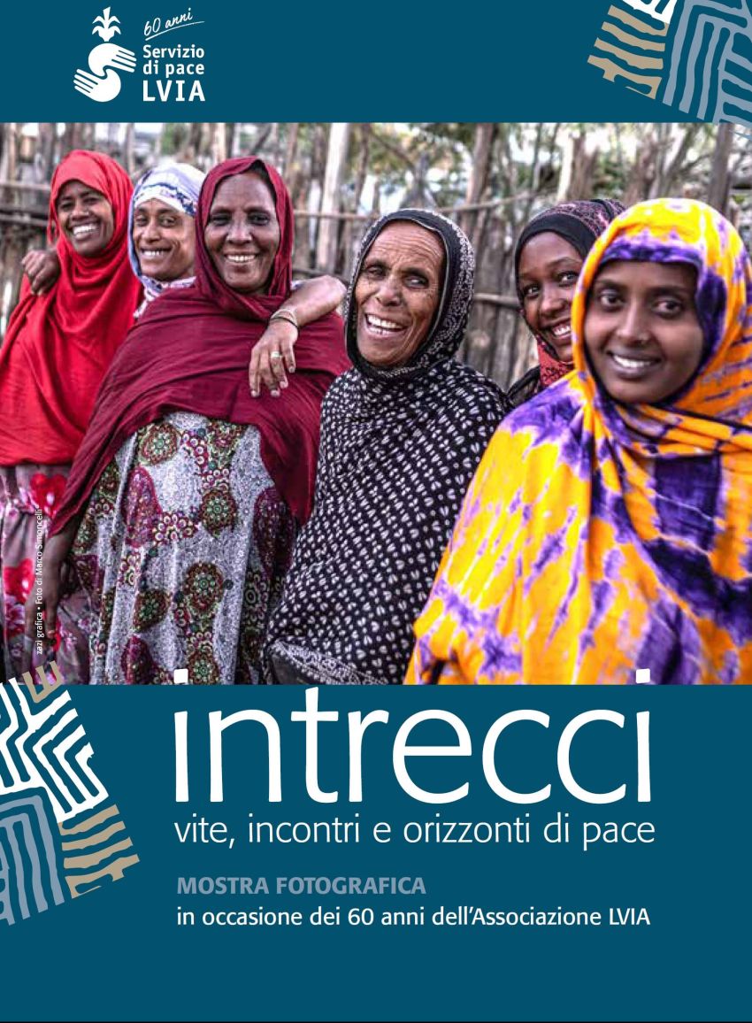 INTRECCI. Vite, incontri e orizzonti di pace. 60 anni di storie, terra e solidarietà - Complesso Monumentale di San Francesco, Cuneo (CN) - Mostra fotografica dedicata al racconto dei 60 anni dell’Associazione LVIA. Il percorso espositivo propone una riflessione sulle sfide globali del nos...