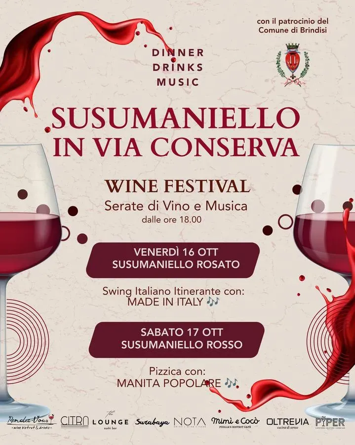 Susumaniello in Via Conserva - Via Conserva 26 (Lounge Sushi Bar), Brindisi (BR) - 