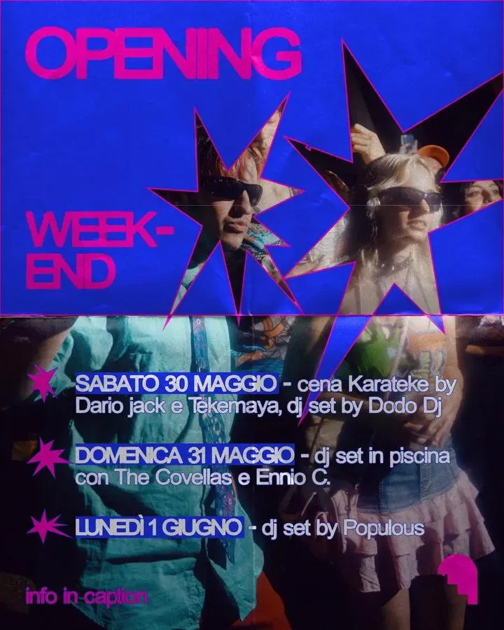 Opening Weekend - Dj Set Con Populous - Populous - Contrada Monte (La Restuccia), Lequile (LE) - 