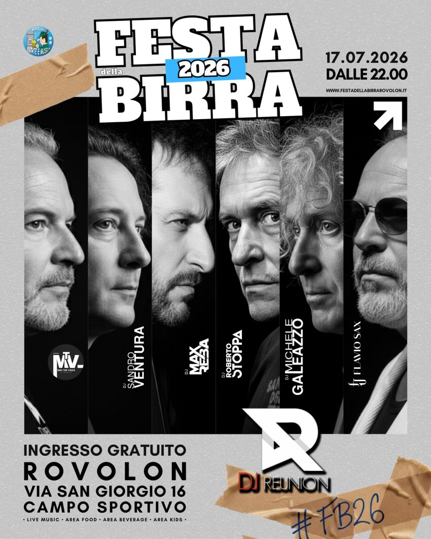  Dj Reunion - La Storia della Musica con i DJs del passato  - Via San Giorgio 16 (Campo Sportivo), Rovolon (PD) - 🔥 DAY 1 🔥@djreunion ⚡ VENERDÌ 17 LUGLIO ⚡Dj Reunion • La Storia della Musica con i DJs del passato • alla Beer Fest di Rovolon (PD)🤩🙌 Sponsor se...