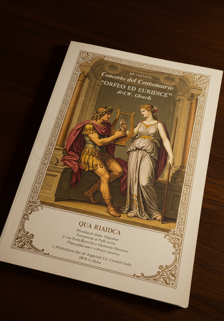 Concerto (100°) “ORFEO e EURIDICE” di C.W.Gluck - Sala delle Feste di Palazzo Borelli, Demonte (CN) - Domenica 28 giugno 2025, ore 17.00Concerto del Centenario – “ORFEO ED EURIDICE” di C.W. Gluck
A cura di Easy Opera, Direttore: Paolo Fiamingo, Soprano...