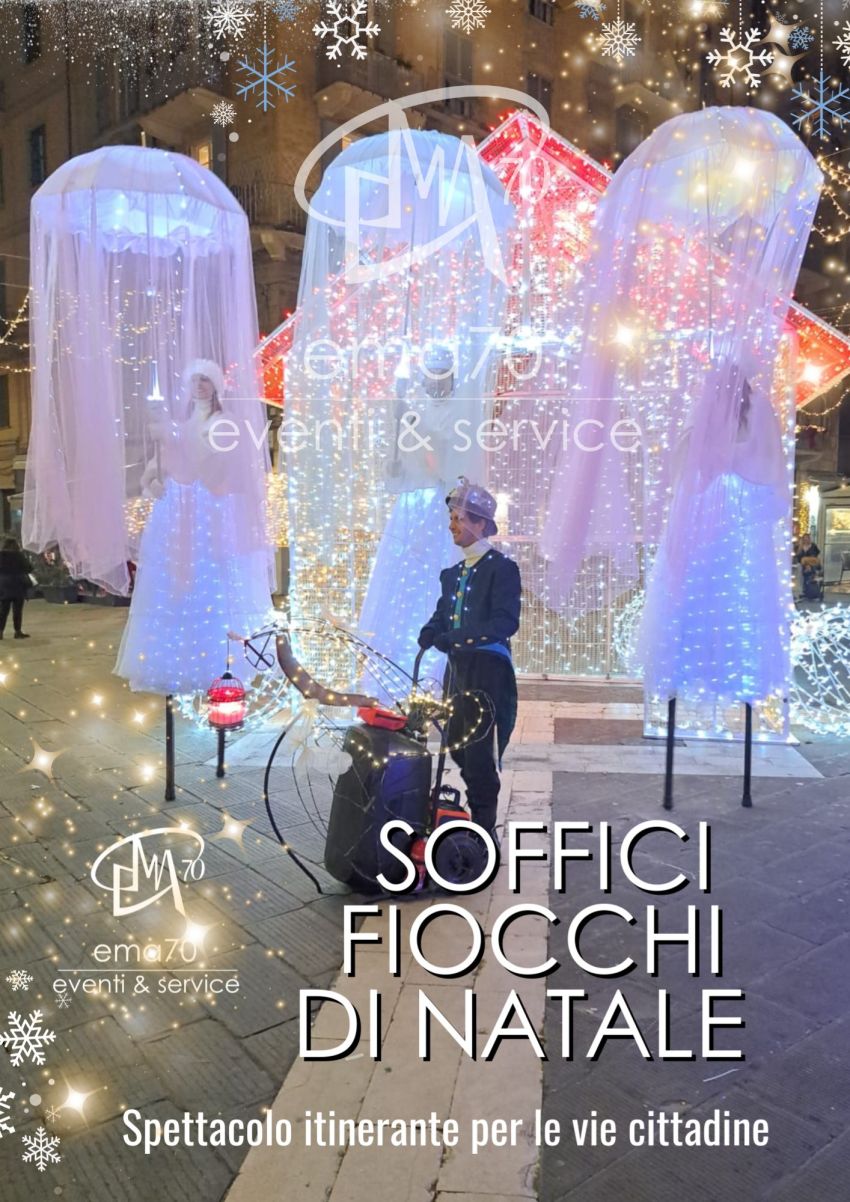 SESTO SAN GIOVANNI MI - EVENTO ITINERANTE: SOFFICI FIOCCHI DI NATALE - 30 NOV 2025 - PIAZZA PETAZZI, Sesto San Giovanni (MI) - Il comune di Sesto San Giovanni, in collaborazione con Ema 70 Eventi & Service, si prepara a vivere una giornata indimenticabile, dove grandi e piccin...