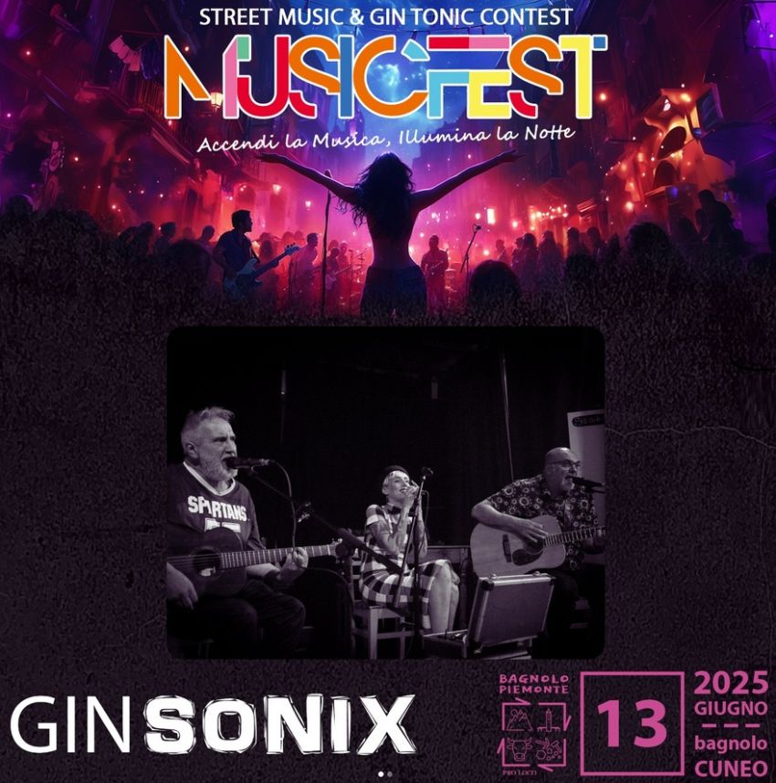Music Fest - Ginsonix Acoustic Trio - Centro cittร di Bagnolo Piemonte, Bagnolo Piemonte (CN) - ๐ค APRITE LE ORECCHIE E I CUORI... SI PARTE!๐๐๐ง๐๐ซ๐๐ขฬ ๐๐ ๐ ๐ข๐ฎ๐ ๐ง๐จ ad accendere il palco del #MusicFest25 per primi saranno loro: ๐ธ๐๐๐๐๐๐๐๐ ๐๐๐๐๐๐๐๐ ๐๐๐๐...