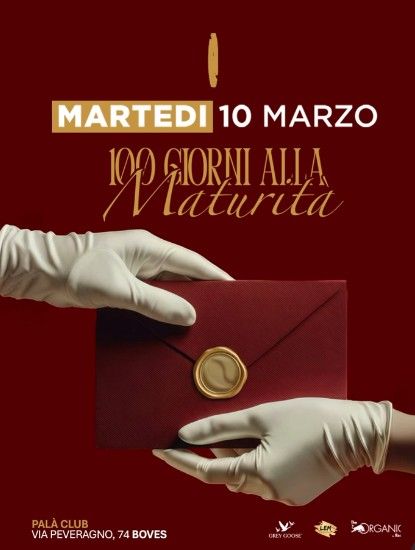 100 giorni alla maturità - pala club, Boves (CN) - Martedì 10 marzo arriva la festa dei 100 giorni alla maturità 🎓Maturandi...preparatevi a una serata ricca di emozioni🔥Ci sarà la possibilità di iniz...
