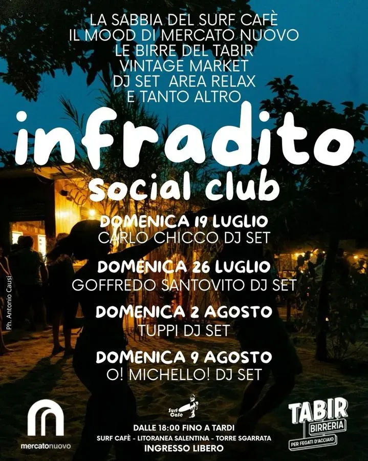 Infradito Social Club - Torretta Mare SP122 17 (Surf Cafè), Taranto (TA) - 