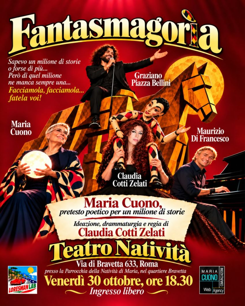 Il fascino di Fantasmagorìa accende Roma  - Via di Bravetta 633, Roma (RM) - Il fascino di Fantasmagoria accende Roma: un viaggio teatrale da brivido tra poesia e note di pianoforte.
Ci sono serate nate per lasciare il segno e...