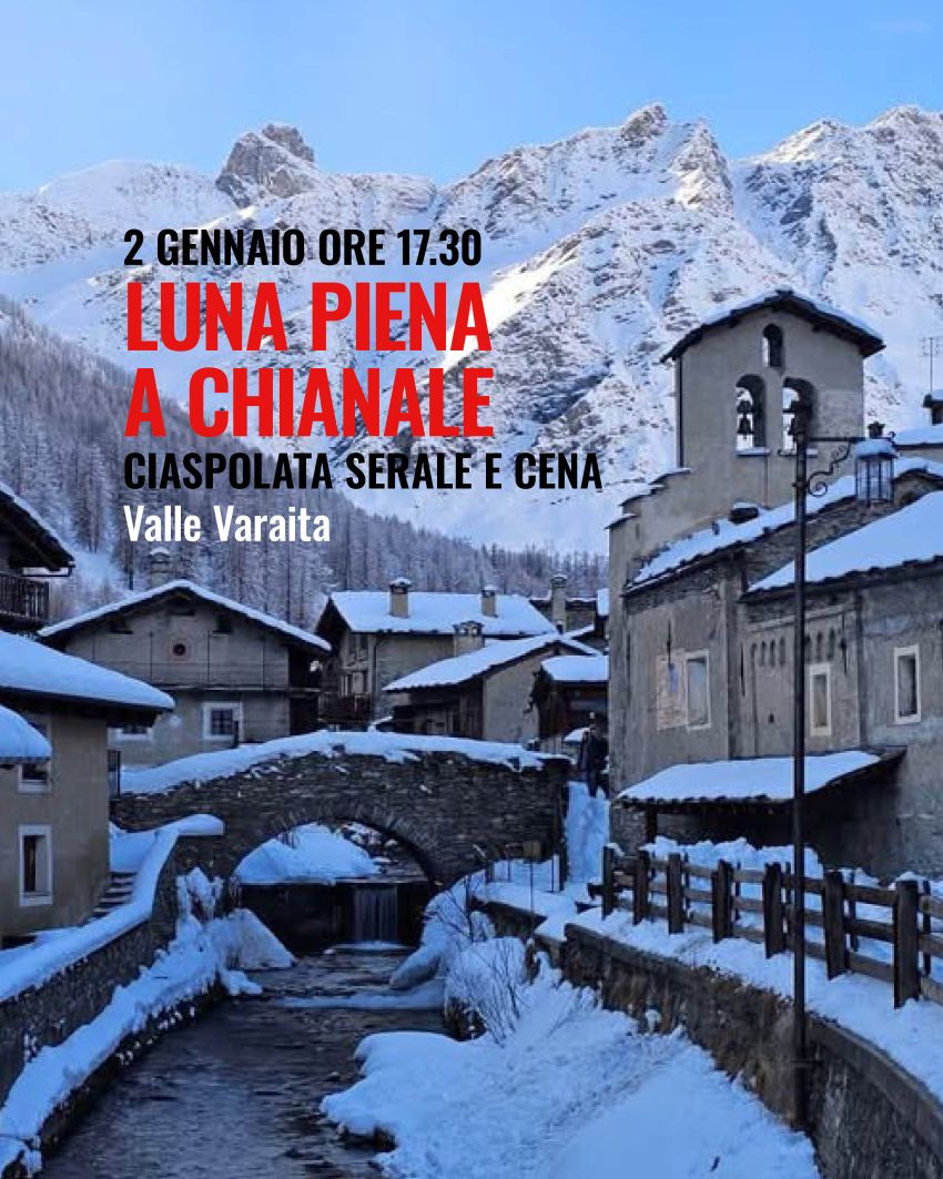 Luna piena a Chianale - ciaspolata notturna - Fraz. Chianale, Pontechianale (CN) - Partenza da Chianale 🌙, uno dei borghi più belli d’Italia: un intreccio di case in pietra, legno antico e finestrelle illuminate che, d’inverno, semb...