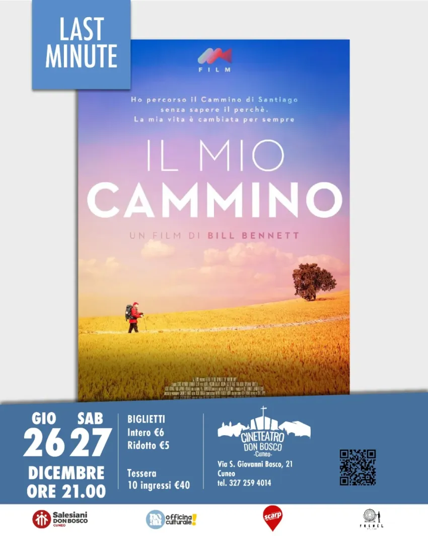 IL MIO CAMMINO - via San Giovanni Bosco 21 (Cineteatro Don Bosco), Cuneo (CN) -  

Cosa vedere nei giorni delle feste? Immergiti nel viaggio, per scoprire cosa vuol dire partire, camminare per 800 km, sotto il sole, incontrare per...
