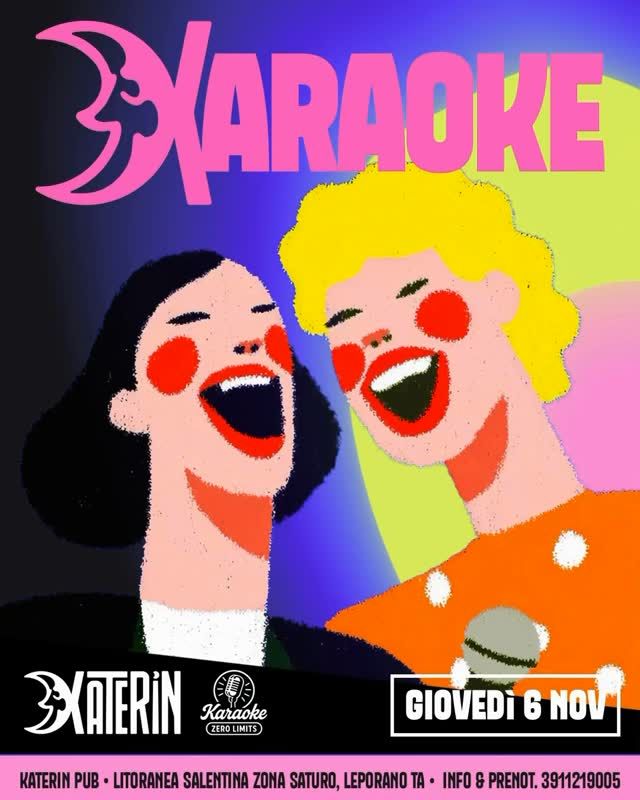 Il Giovedì Karaoke Del Katerin Pub - Leporano Marina Via Litoranea Salentina 2 (Katerin Pub), Leporano (TA) - 