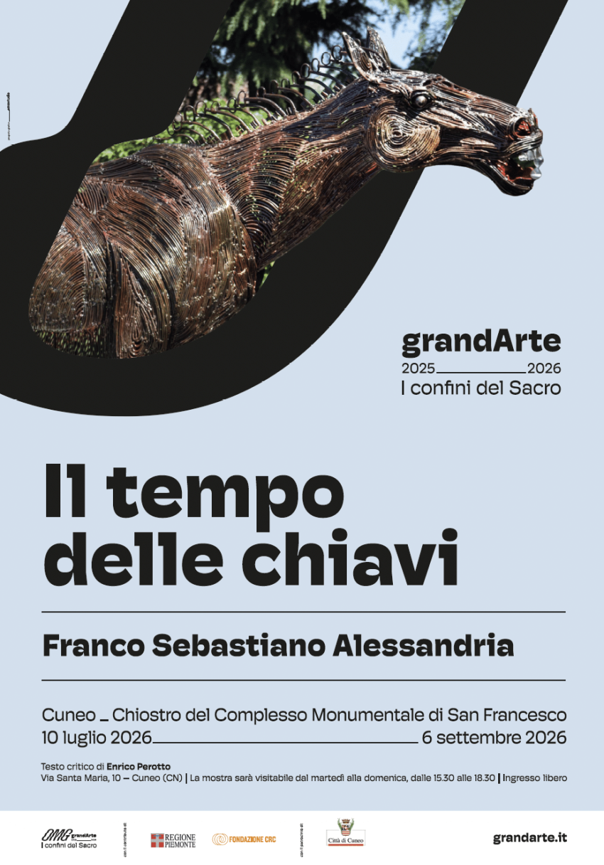 Il tempo delle chiavi - Chiostro del Complesso Monumentale di San Francesco, Cuneo (CN) - La mostra “Il tempo delle chiavi” si presenta al pubblico come il ventitreesimo evento organizzato da grandArte nell’ambito della rassegna “OMG – gran...