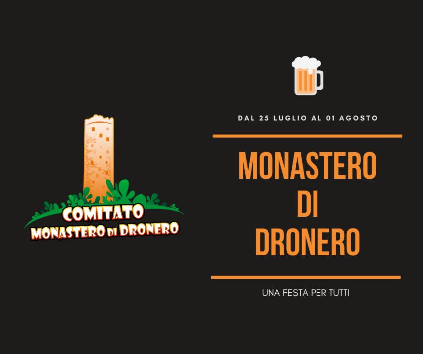 MONASTERO IN FESTA - SFERISTERIO MONASTERO DI DRONERO, Dronero (CN) - 🎉 Ci siamo quasi!Il programma completo di Monastero in Festa sta per arrivare!📅 Dal 25 luglio al 1° agosto, preparatevi a una settimana di musica, d...