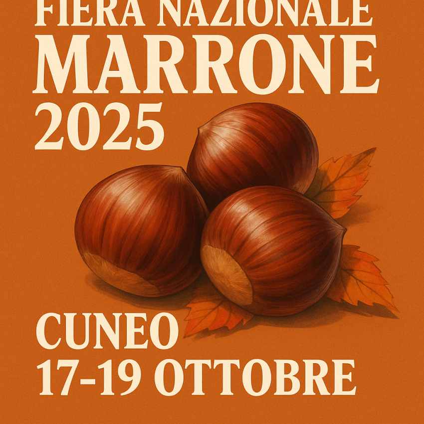 26a Fiera Nazionale del Marrone - Centro città, Cuneo (CN) - 26ª edizione | Cuneo, 17-19 ottobre 2025
Nel 2025 la Fiera Nazionale del Marrone celebra la sua 26ª edizione, confermandosi tra gli eventi più amati e...
