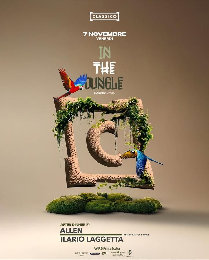 In The Jungle - Allen DJ - Piazza Aldo Moro (Classico), Maglie (LE) - 