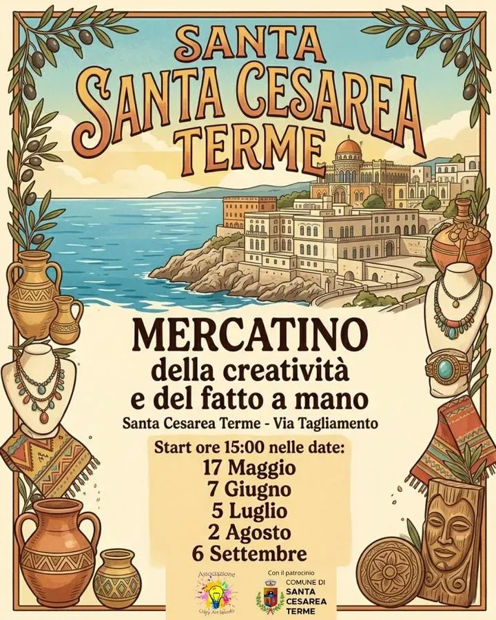 Mercatino Della Creatività E Del Fatto A Mano - (Santa Cesarea Terme), Santa Cesarea Terme (LE) - 