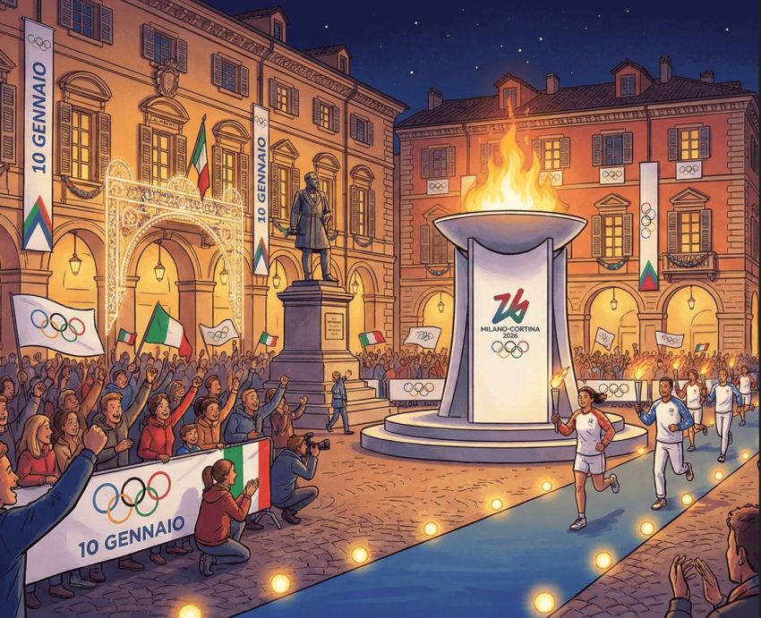 Cuneo si prepara ad accogliere la fiamma olimpica - PIAZZA GALIMBERTI, Cuneo (CN) - 

Il Viaggio della Fiamma Olimpica, un evento iconico e fortemente simbolico che segna l’arrivo in Italia delle olimpiadi invernali Milano-Cortina 202...
