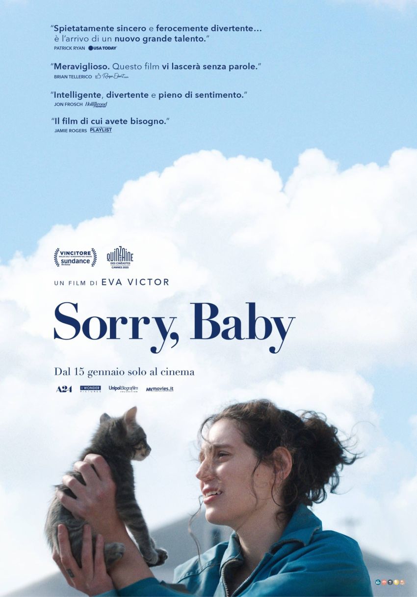 SORRY, BABY - Cinema Monviso, Cuneo (CN) - La proiezione del film Sorry, Baby rientra nella rassegna 8 marzo tutto l’anno. DAL 23 AL 25 GENNAIO 2026 Venerdì 23 gennaio: ore 21.00 Sabato 24 genn...