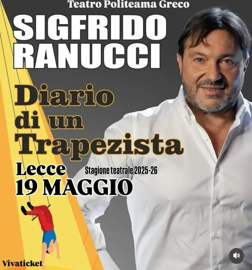 Diario Di Un Trapezista - Via XXV Luglio 30 (Teatro Politeama Greco), Lecce (LE) - 