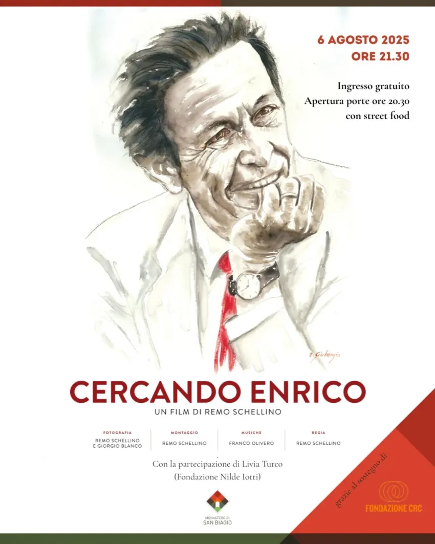 CERCANDO ENRICO - Monastero di San Biagio, Strada di Morozzo 12, Mondovì (CN) -  

Arriva l'appuntamento che tutti stavano aspettando (anche noi 😉)... il cinema all'aperto! 🎥📅 Questo mercoledì 6 agosto, alle 21.30, cinema sotto...