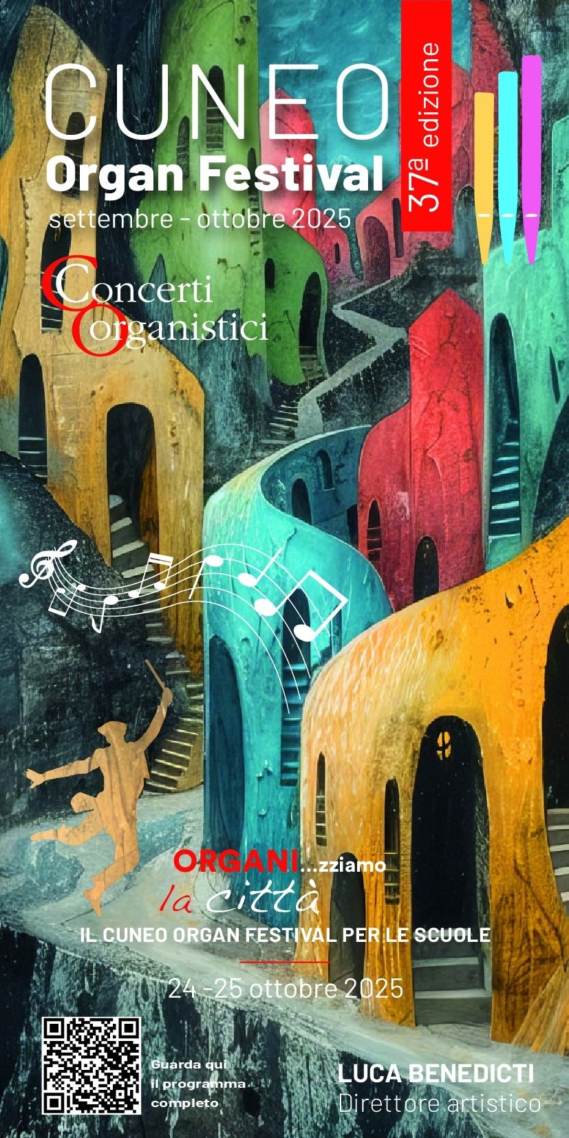 Organ festival - Cuneo, Cuneo (CN) - Da domenica 21 settembre a sabato 25 ottobre, a Cuneo prenderà vita la 37esima edizione del Cuneo Organ Festival organizzato da Itinerari in Musica in...
