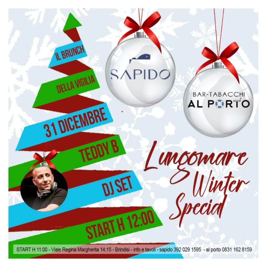 Lungomare Winter Special - Teddy B - Viale Regina Margherita 15 (Sapido), Brindisi (BR) - 