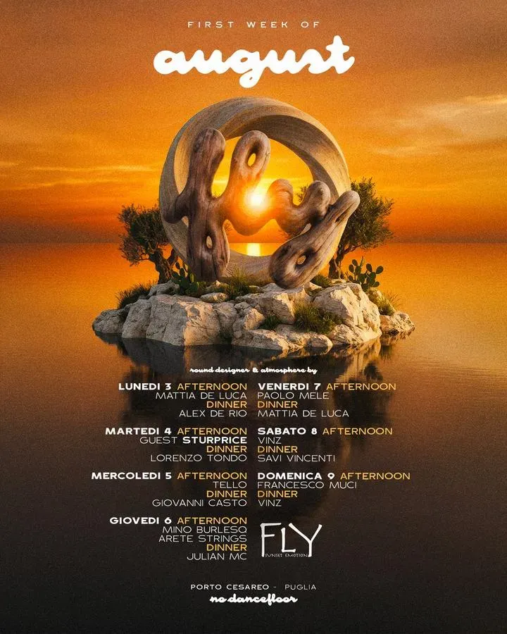 Fly Afternoon - Mino Burlesq - Via Vincenzo Monti (Fly - Sunset Emotion), Porto Cesareo (LE) - 