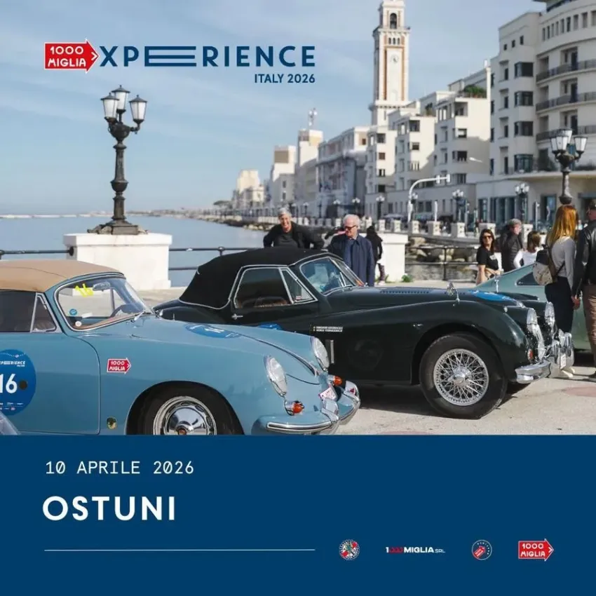 1000 Miglia Experience Italy 2026 - Piazza della Libertà (Ostuni - Piazza della Libertà), Ostuni (BR) - 