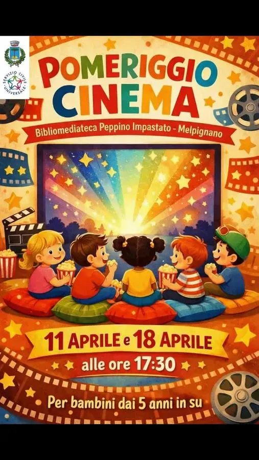 Pomeriggio Cinema - Via Roma 16 (Mediateca Peppino Impastato), Melpignano (LE) - 