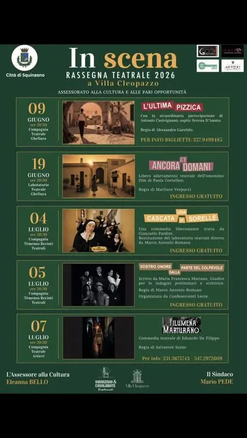 Filumena Marturano - Via Monte Grappa 65 (Villa Cleopazzo), Squinzano (LE) - 