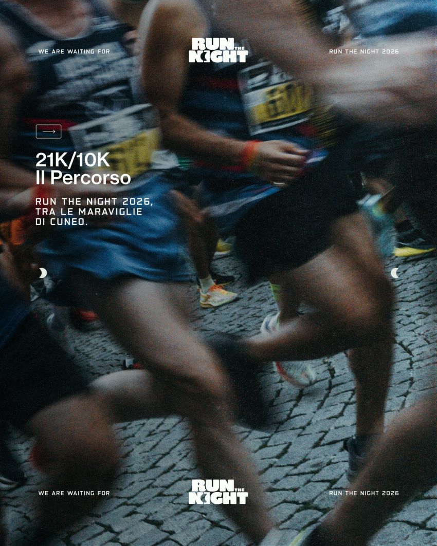 RUN THE NIGHT 2026 - Centro città, Cuneo (CN) -  

Cuneo sotto i tuoi piedi: il viaggio della Run the Night 🌙Il tracciato è un suggestivo anello di 10,5 km che abbraccia l'intero altipiano di Cuneo...