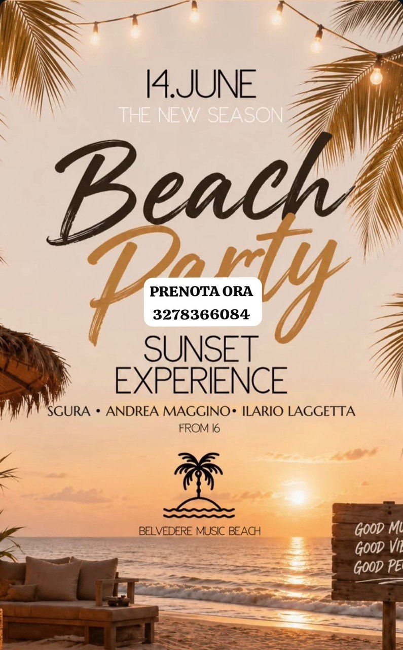 Beach party - Andrea Maggino DJ - Via Monte Resegone 1 (Belvedere Music Beach), Porto Cesareo (LE) - 