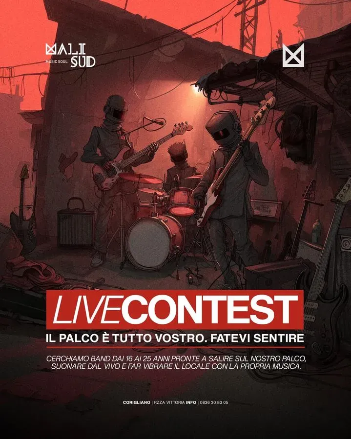 Live Contest Mali Sud - Piazza Vittoria 64 (Malisud - Music Soul), Corigliano d'Otranto (LE) - 