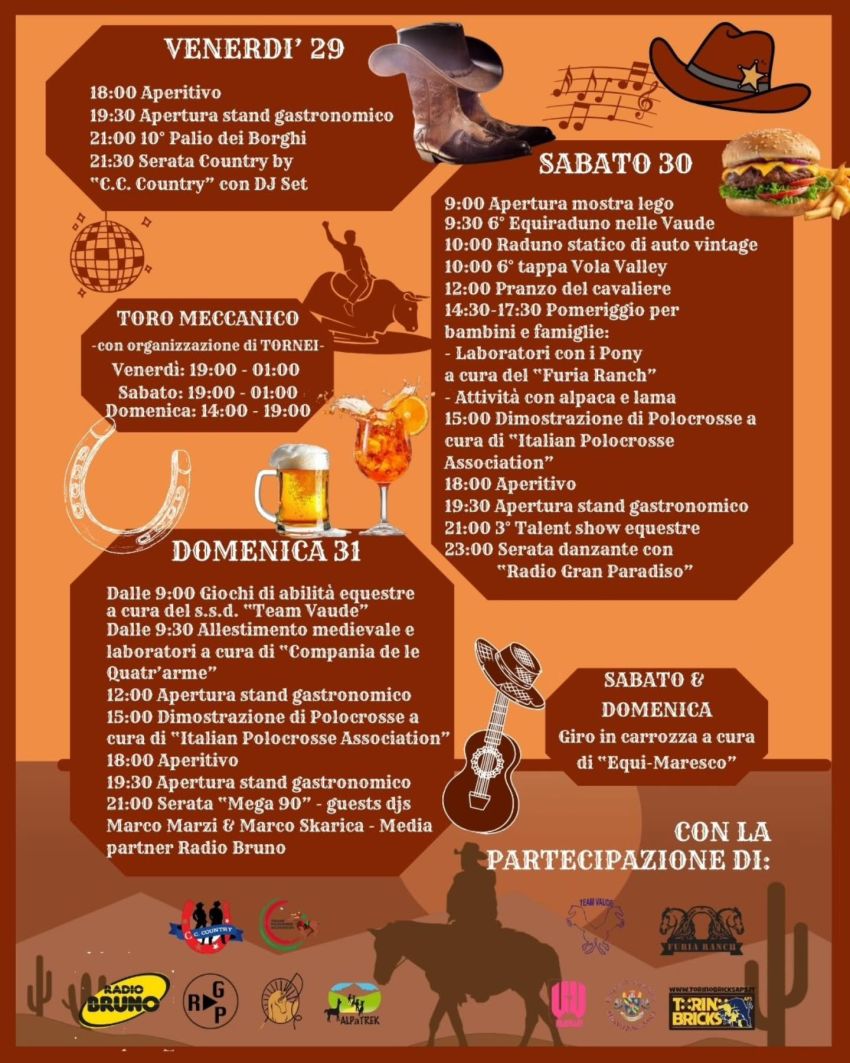 25a FESTA DEL CAVALLO - Via Ghetto 3, San Francesco al Campo (TO) - 🐎 PROGRAMMA COMPLETO 🐎⏩Ce n'è per tutti i gusti alla 2️⃣5️⃣°FESTA DEL CAVALLO❗Vi aspettiamo dal 29 al 31 maggio 2026, ovviamente al Velodromo Fran...
