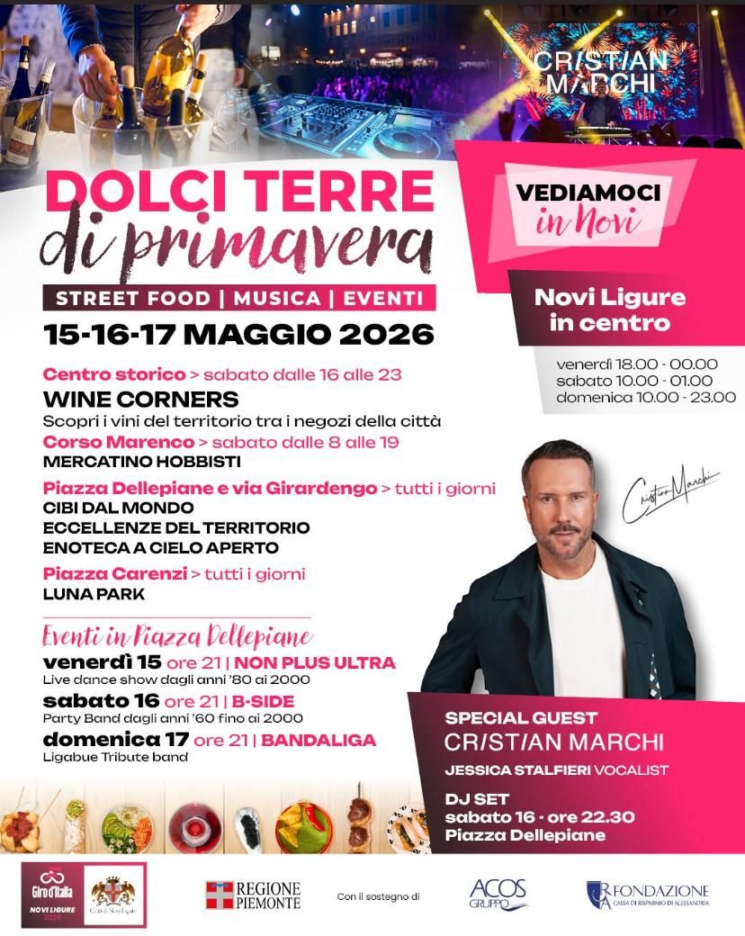 NOVI LIGURE (AL) - Dolci terre di primavera - Piazza Dellepiane, Novi Ligure (AL) - 