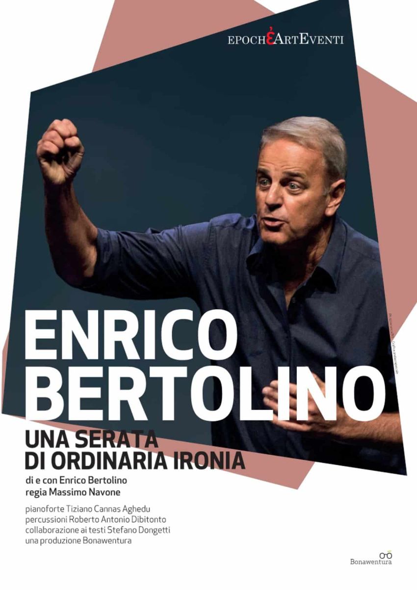 Enrico Bertolino – Una serata di ordinaria ironia - Teatro Toselli, Cuneo (CN) - Tra i più amati del teatro nazionale, Enrico utilizza il paradosso della comicità per parlare del mondo odierno: automatizzazione e digitalizzazione s...